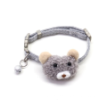 Adjustable Pile Cartoon Design Polyester Cat Bell Collar